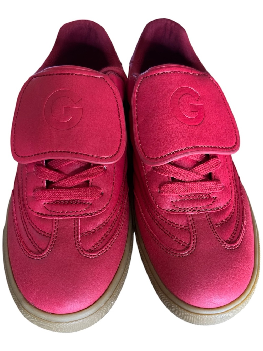 G by Guess Women's Pink Leather Sneakers